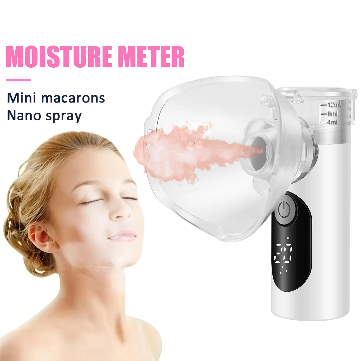 Mini Household USB Mist Facial Sprayer Humidifier Nebulizer Face Steamer Moisturizing Beauty Instruments Face Skin Care Tools