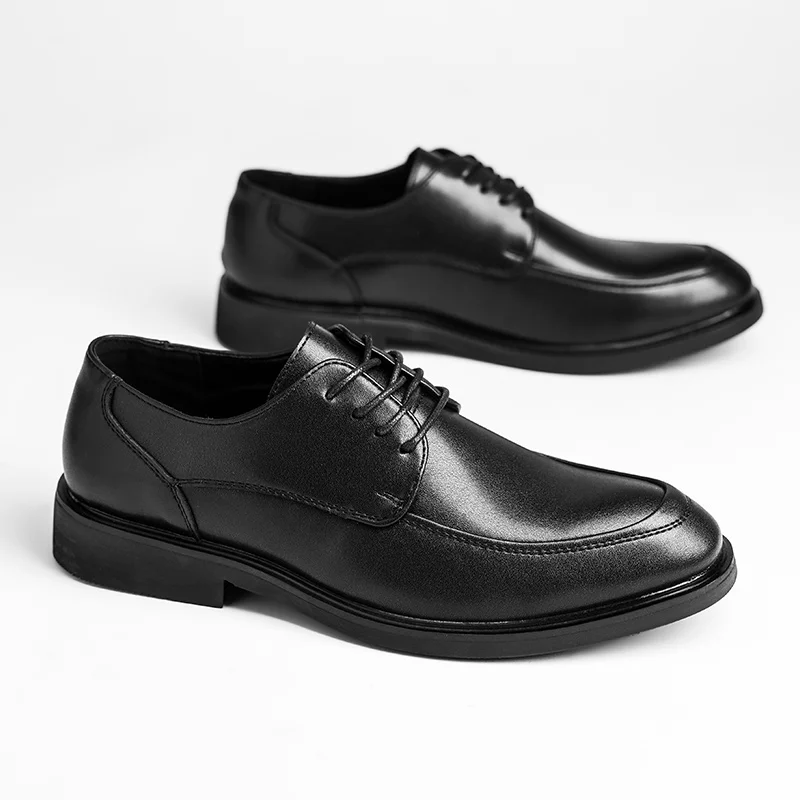 

Mens Formal Dress Shoes Oxford Business Wedding Leather Shoes Comfortable Slip Resistant