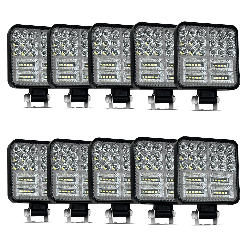 

LED Light Bar Spot Beam | 12V 24V Universal Offroad Lighting Waterproof Driving Lamp | Compatible with Car, Truck, SUV, 4x4