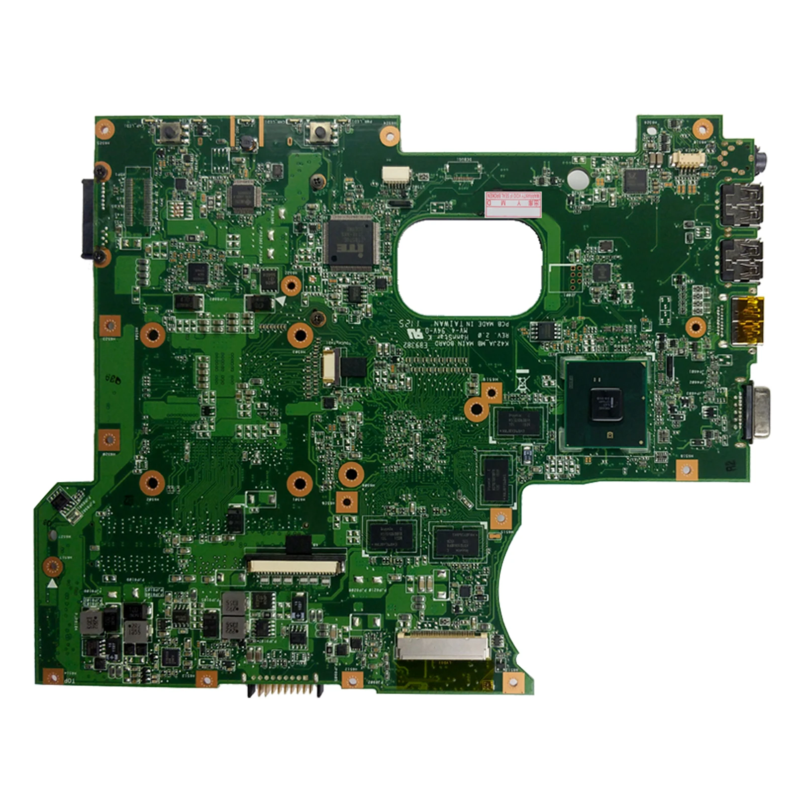 K42JP With GPU Laptop Motherboard For ASUS A42J X42J K42J K42JA K42JP Notebook Mainboard Work Well