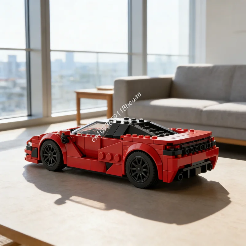 

297 деталей MOC: Конструктор «Машины McLaren», модель для сборки, архитектурный, развивающий, креативный, идея для рождественского подарка, игрушка-конструктор, обучающая, на день рождения