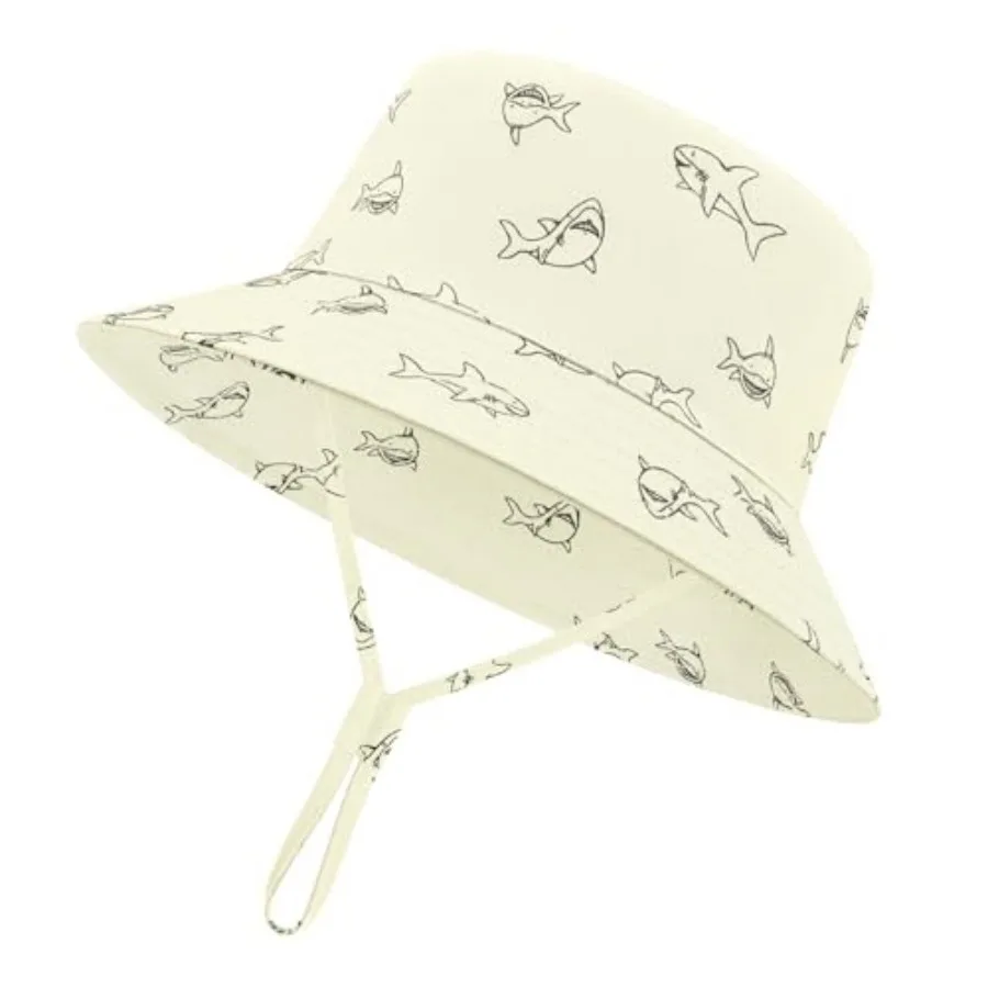 Baby Sun Hat Toddler Sun Hat UPF 50+ Baby Bucket Hats Infant Toddler Beach Essentials Summer Hats Boys Girls Cap