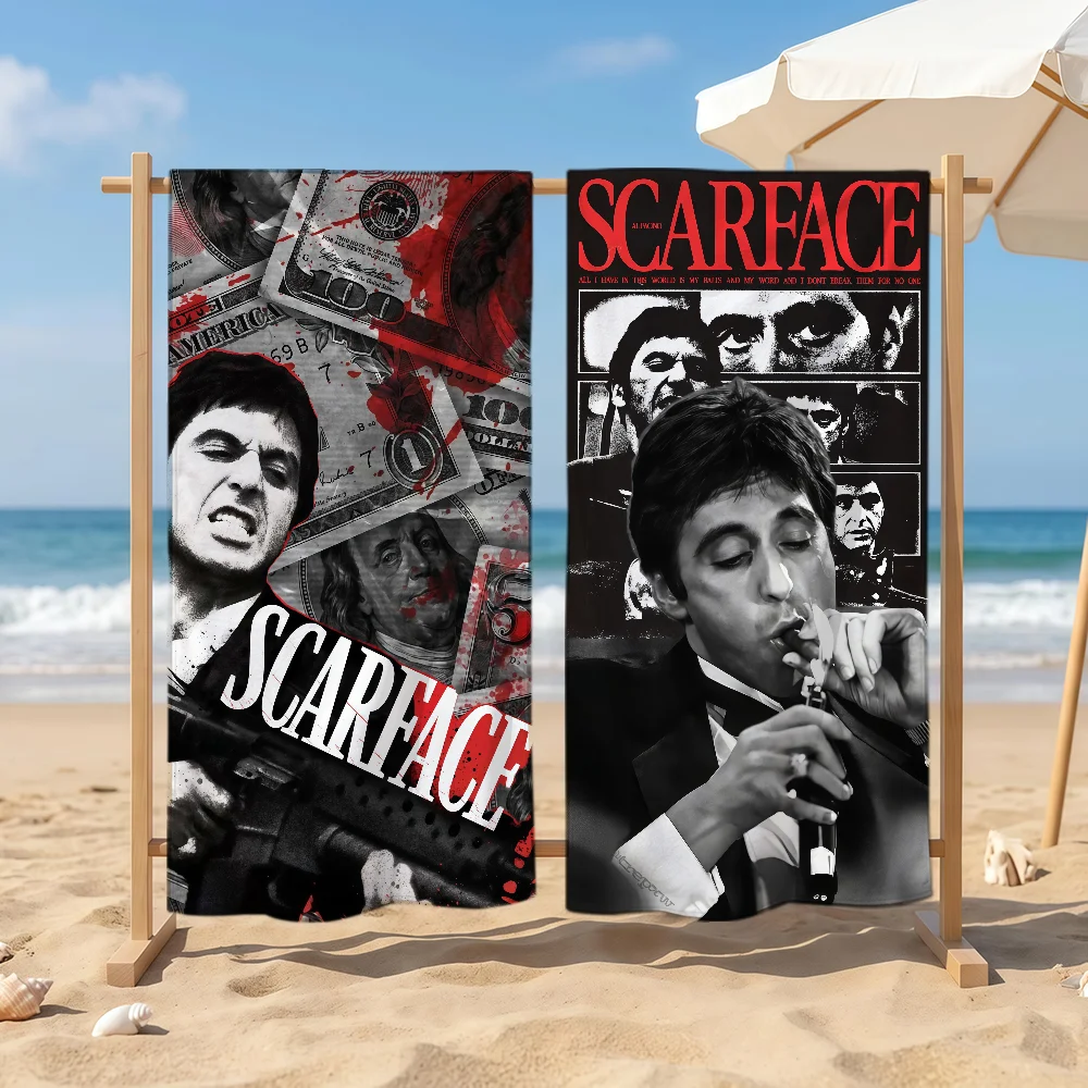 Outdoor Camping Movies - Movie S-Scarface Towel Sports Quick Dry