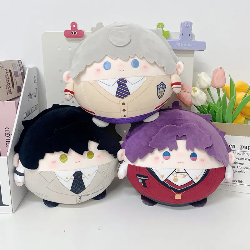 

Плюшевая кукла-подушка Love And Deepspace Xing Hui, 20 см, круглая, из хлопка, мягкая, для фанатов аниме и игр