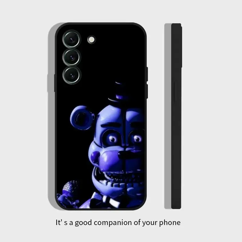 Five Nights At F-Freddys Phone Case For Samsung Galaxy,S,23,22,21,20,10,e,9,8,7,6,5G,plus,edge,ultra,lite Black Soft Cover