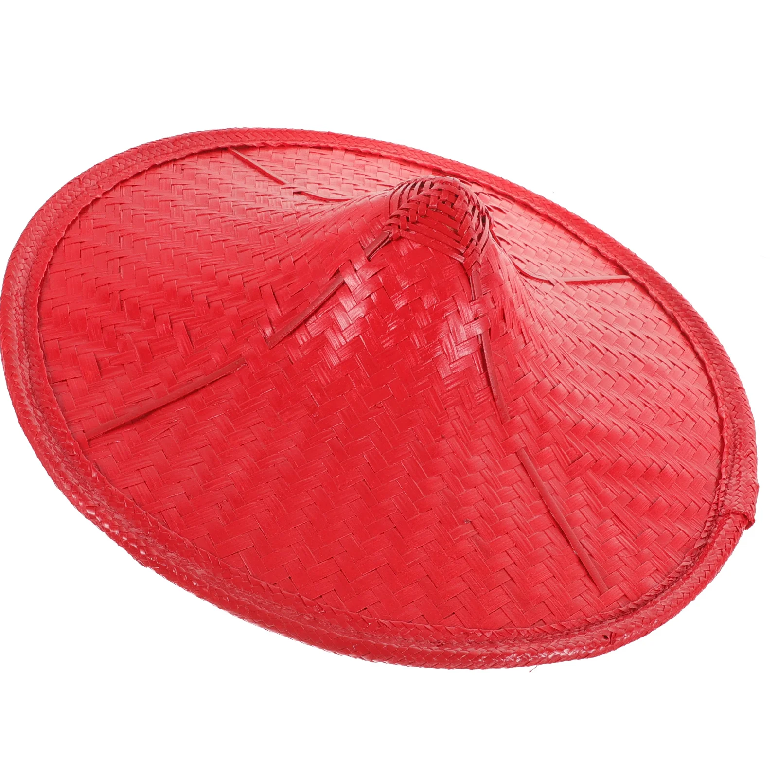 

Clothing Chivalrous Hat Man Straw for Men Apparel Bamboo Weaving Rice Farmer Hats