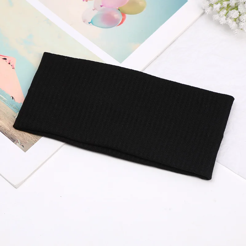 Elastische Einfarbig Haarbänder Für Frauen Männer Haarbänder Laufen Fitness Sport Yoga Stirnbänder Mädchen Kopf Band Haar Zubehör – Detail 16