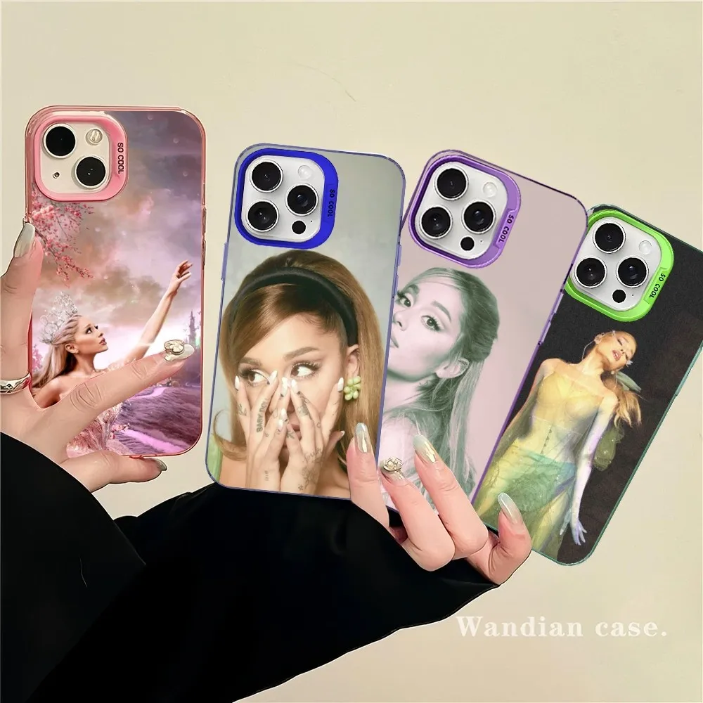 Epc A-Ariana G-Grande Phone Case For iPhone 16 15 14 13 12 11 Pro Max X XR XSMAX 8 7 Plus Matte Shockproof Back Cover