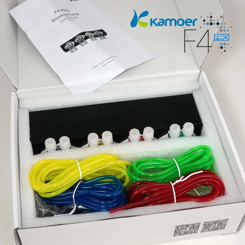 Kamoer F4 PRO WiFi Peristaltic Dosing Pump for Marine Coral Reef Aquarium Saltwater Tank