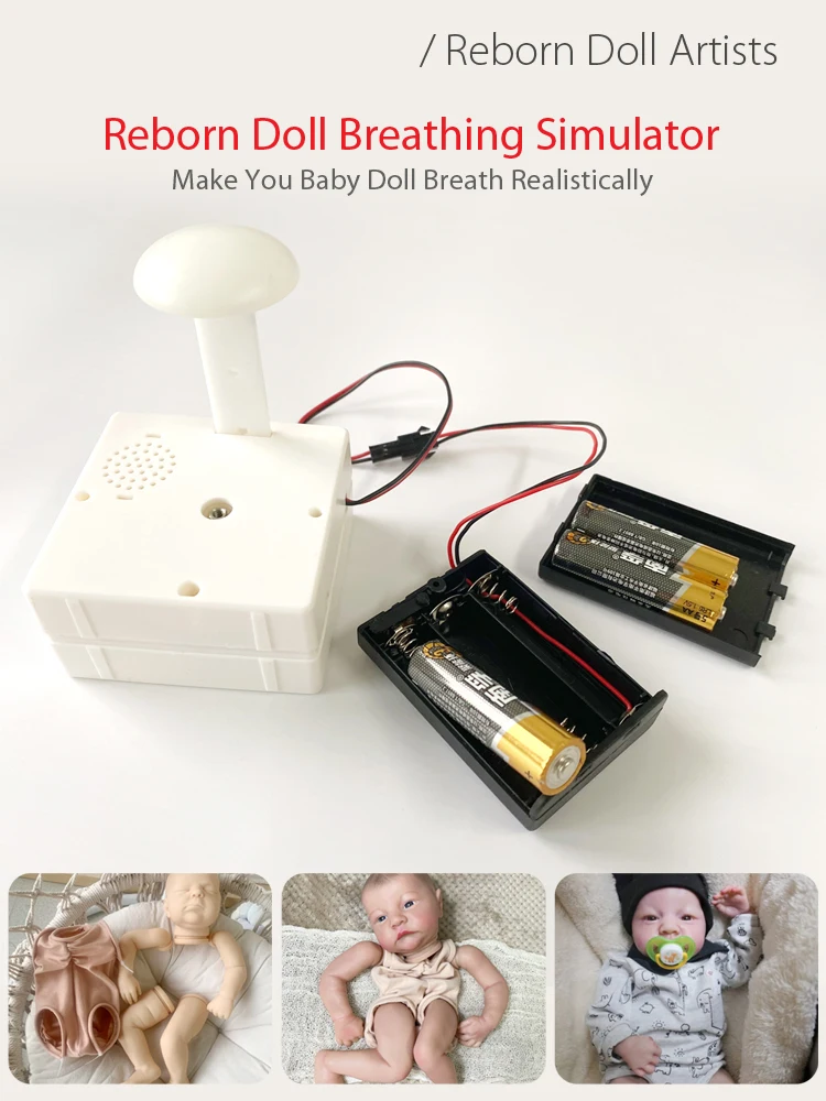 Reborn Doll Breathing Simulator For Reborn Baby Doll With Lifelike Sleeping Pulsing Device Gift For Reborn Gifts  Lifelike Doll