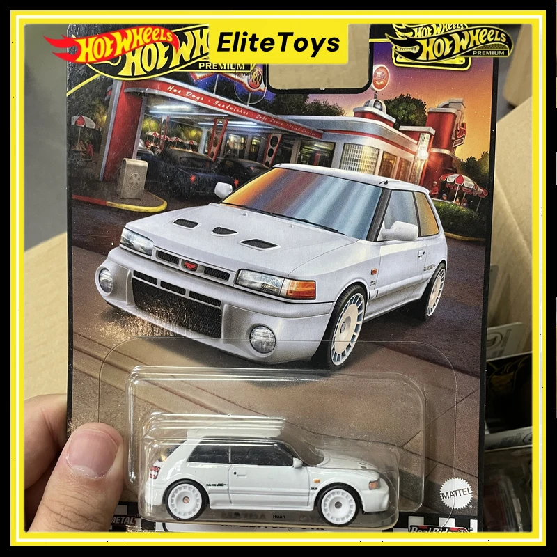 

Genuine Hot Wheels Premium Die-Cast Cars Boulevard MAZADA 323 GTR Collectible 1:64 Diecast Car Model Vehicle Alloy Toys Gifts ﻿