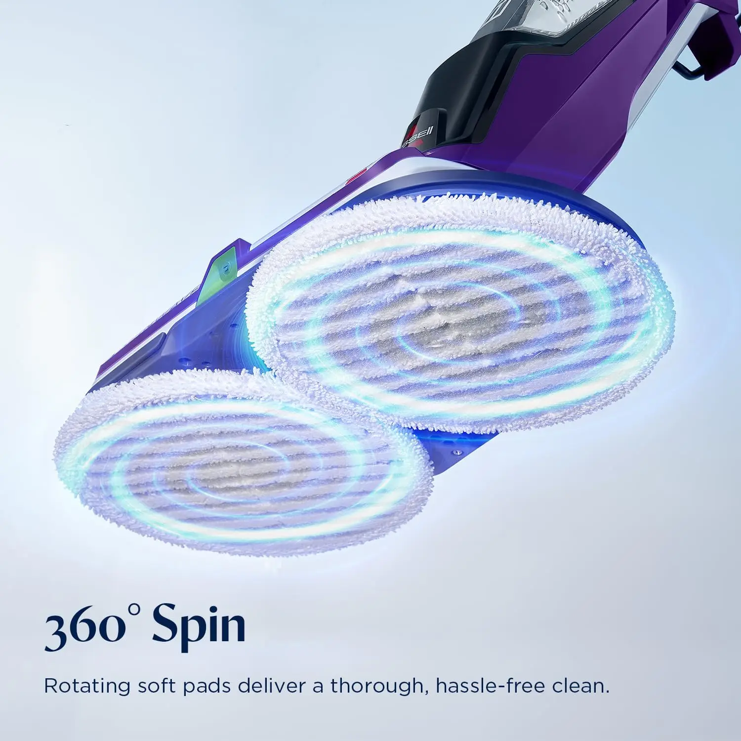 SpinWave Pet Hard Floor Corded Spin Mop, 20399 | Washable pads for stain removal; pet-formula compatible; electric spin mop for