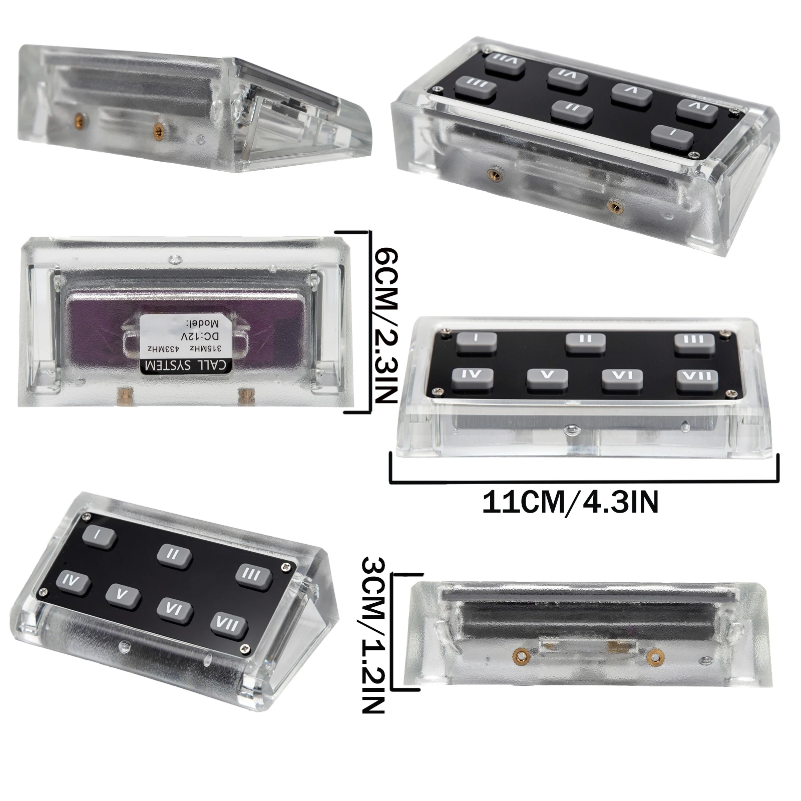 MSYcall Restaurant Kitchen Equipment Wireless Call Waiter System 4 Watch Wrist Pager 1 Cooker Button