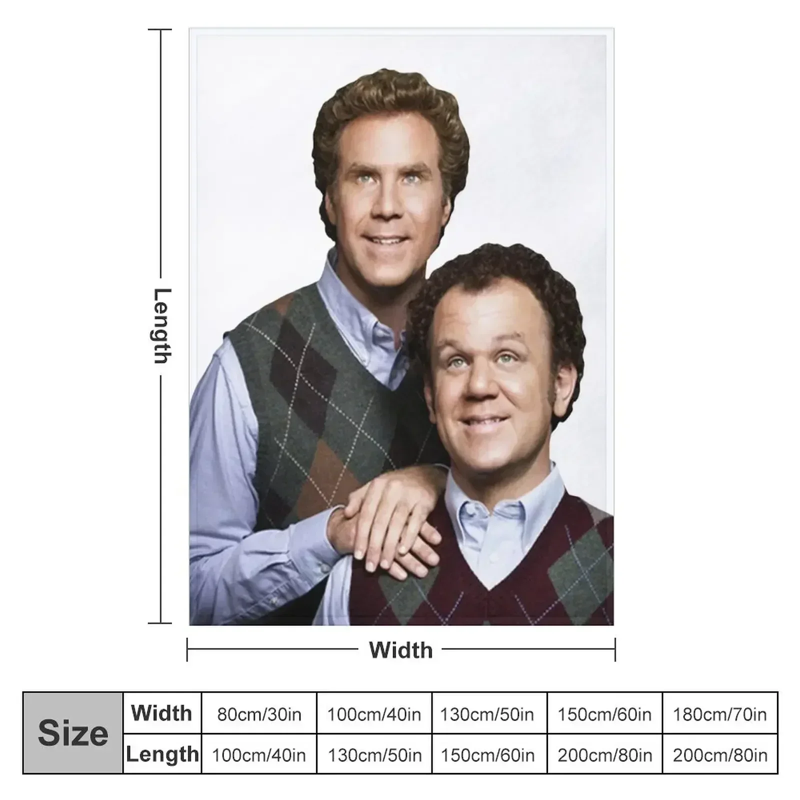 step brothers Throw Blanket Vintage Thermal Quilt cosplay anime Soft Plush Plaid For Sofa Thin Blankets