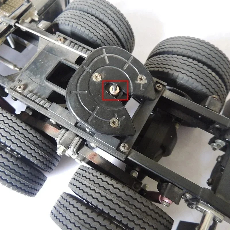RC Tractor Truck King Pin Metalen 1/14 Voor Tamiya Lesu Voor Scania Man Actros Volvo Auto Onderdelen Rc Truck Trailer Kipper