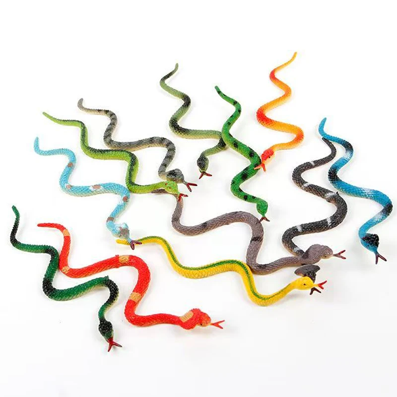 12 قطعة ثعبان واقعي صغير السلكية الاشياء الكمامة الهدايا مضحك المزحة لعب للمراهقين بنين بنات هدايا الحفلات تخزين المواد