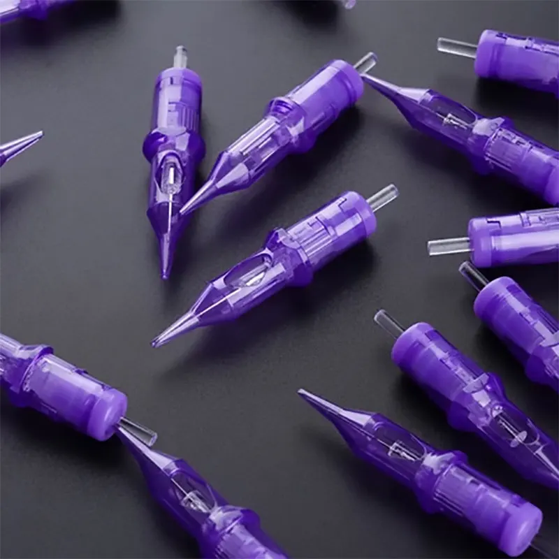 

10PCS Cartridge Tattoo Needles RL RS RM M1 Disposable Sterilized Safety Tattoo Needle for Cartridge Machines Grips