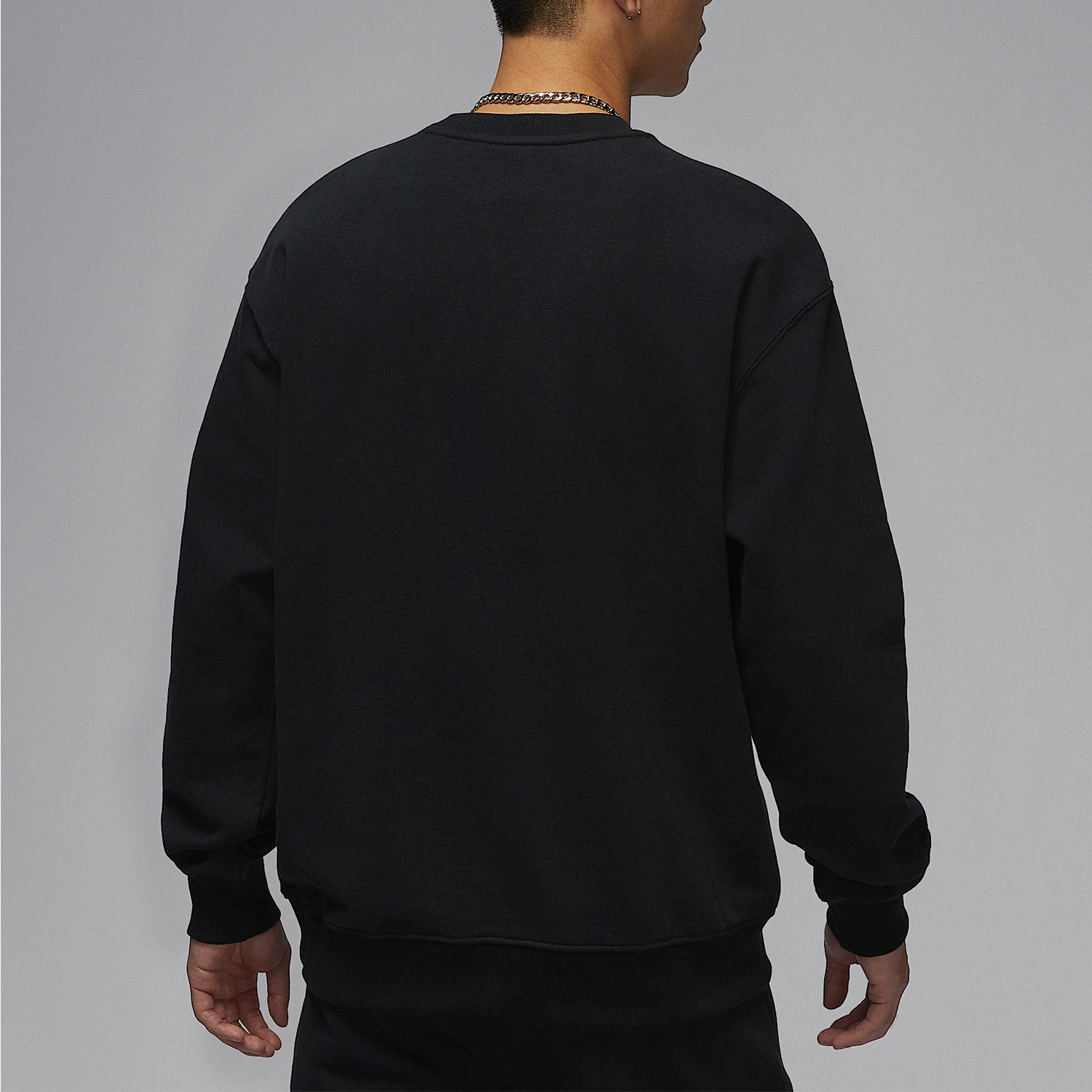 Nike genuine JORDAN men's thin velvet round neck sports warm hoodie FV7260-010