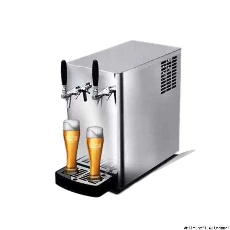 2026 - Single-drawer draft beer cooler/dispenser/tabletop beer refrigerator, suitable for home bars