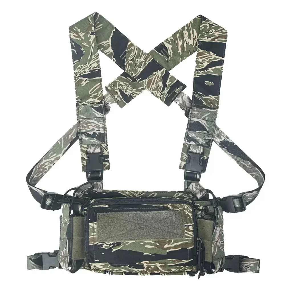 World War II Vietnamese Tiger Spot Stripe Tactical Chest Hanging Classic Color Matching Kit Multi-function Appliance Combination