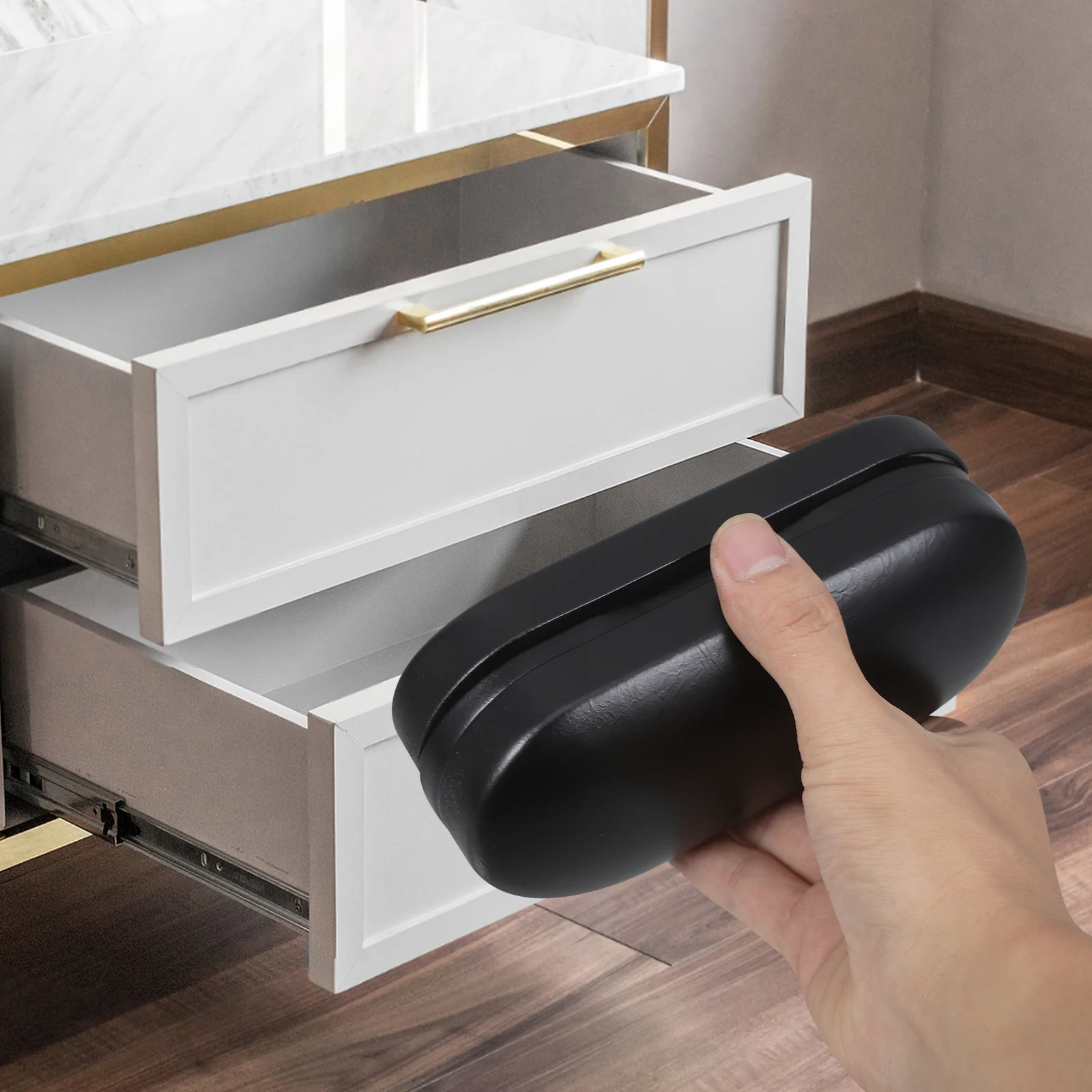 

Hidden Storage Box Double Glasses Protector Travel Case Eyewear Holder Banknotes