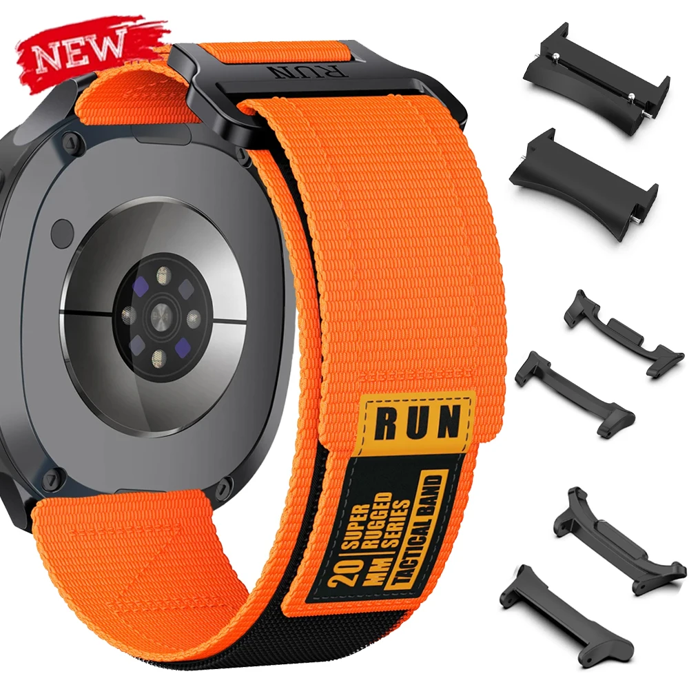 Nylonarmband für Samsung Galaxy Watch 8/7/6/5/4 40mm 44mm Band Correas für Samsung Galaxy Watch 8 Classic 46MM Ultra 2025 Armband