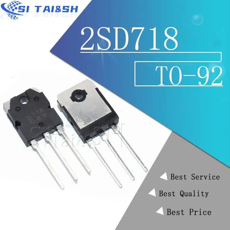 2pair 2SD718 2SB688 Transistor (2 x D718 + 2 x B688) Best quality