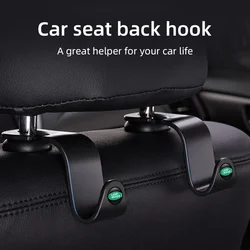 Car Seat Headrest Hook Auto Back Seat Organizer Hanger For Land Rover Freelander L2 LF Range Rover Evoque 3 4 Discovery L319