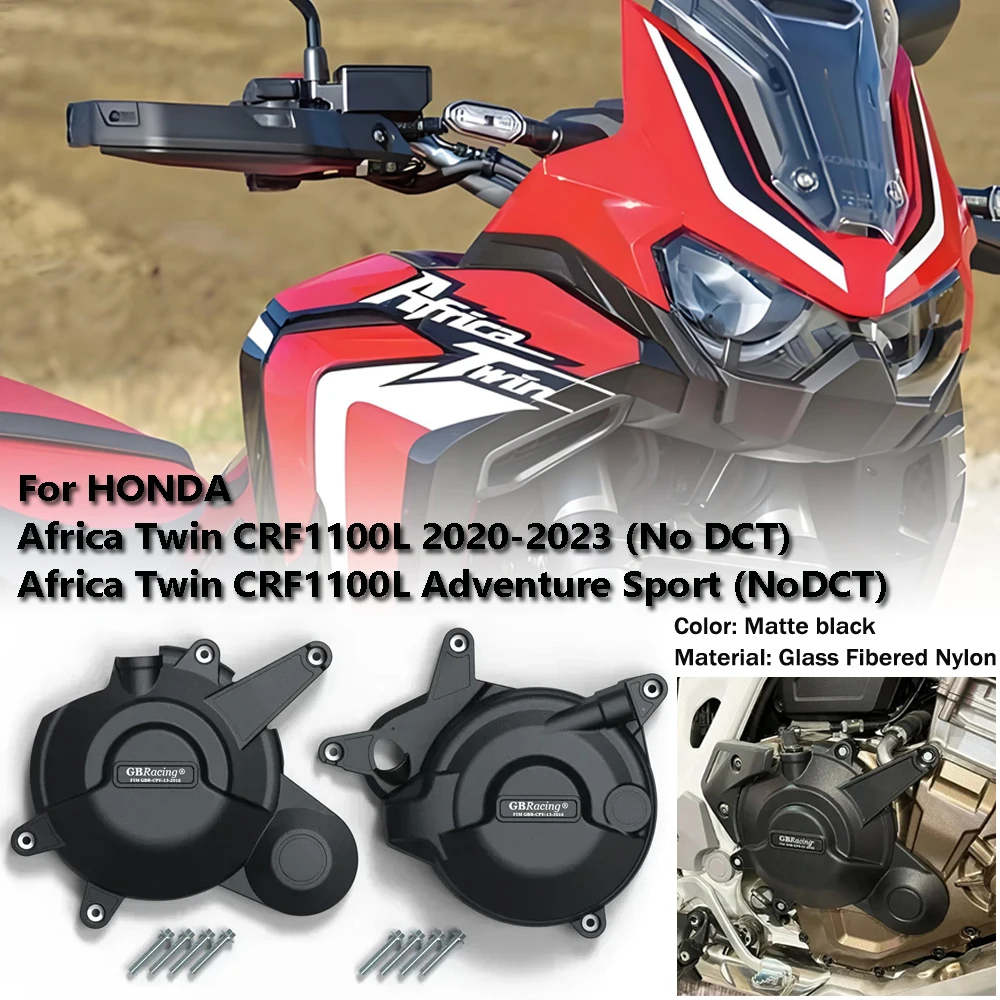

For Honda Africa Twin CRF1100L Adventure Sport 2020-2023 (No DCT) GBRacing Engine Protection Cover CRF1100L accessory