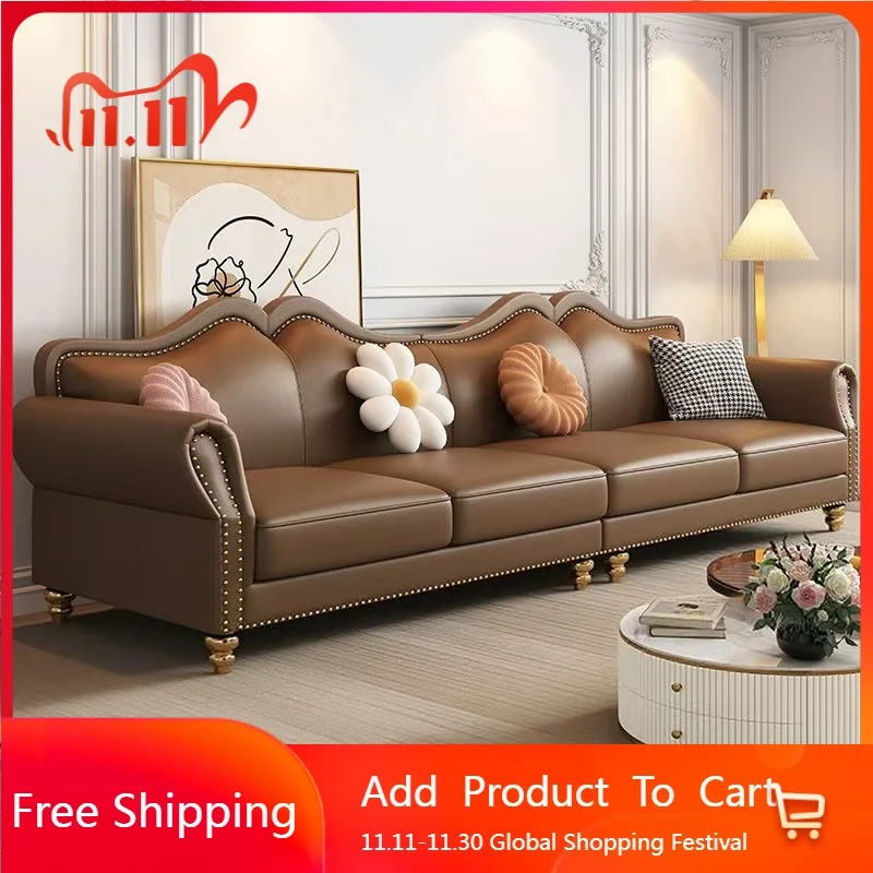 

Nordic Leather Living Room Sofas Sectional Modern Luxury Bedroom Living Room Sofas Designer Minimalist Muebles Home Furniture