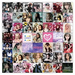 10/30/60PCS Kpop gwiazda Idol naklejki muzyka Girls Band dekoracja dla fanów prezent album do scrapbookingu DIY telefon Laptop artykuły rowerowe zabawki dla dzieci