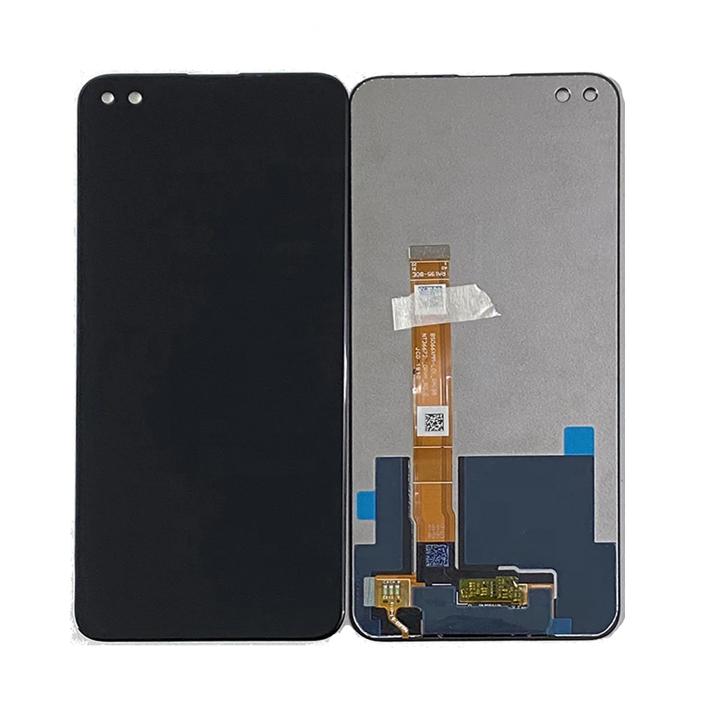 Montagem do digitalizador da tela táctil LCD, Display para Realme X3 SuperZoom, RMX2086, RMX2142, RMX2081, RMX2085, RMX2083, 6,6\