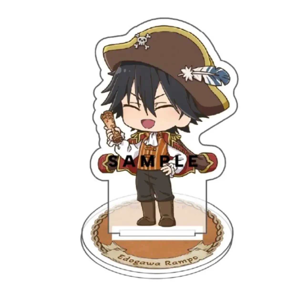 Bungo cães vadios acrílico suporte figura edogawa rampo ryunosuke akutagawa anime periférico bonito delicado pirata modelagem ornamento