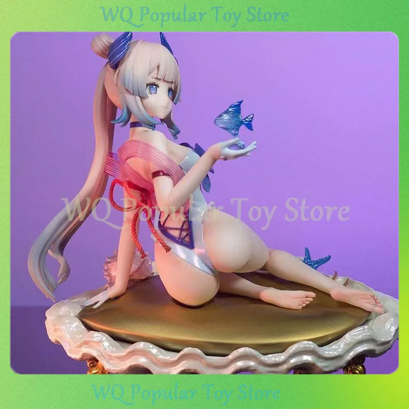 16cm MiHoYo Sangonomiya Kokomi Anime Girl Genshin Impact Figure PVC Action Figure Toy Statue Game Collection Model Custom Toys