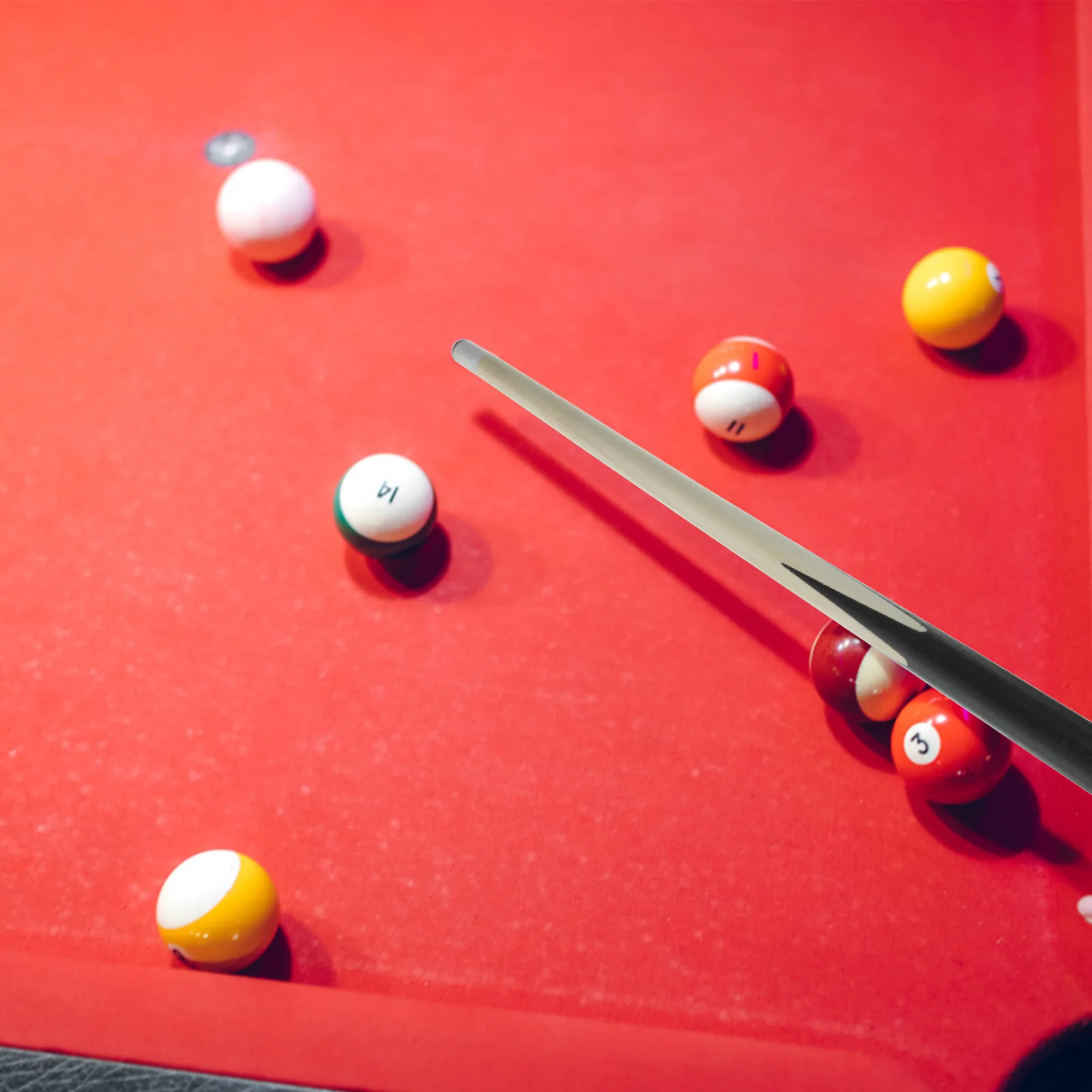 

48Cm Pool Cue Kids Wood Billiard Cue Stick Childs Mini Cue Stick Short Pool Cue Sticks Table Sports Entertainment Billiard Tools