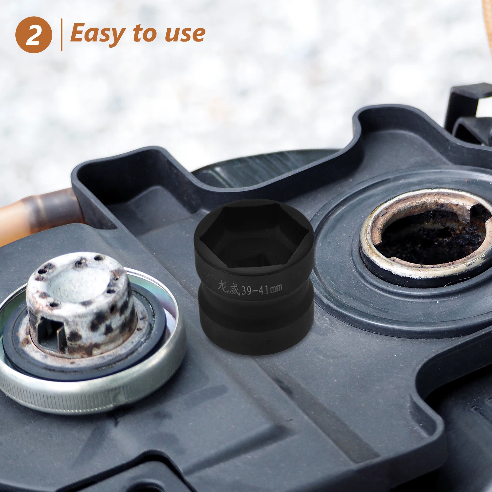 

41pcs Socket Wrench Impact Drill Set Metric Standard Full Multi-Function Tool Electric Wrench Sleeve Impact Socket