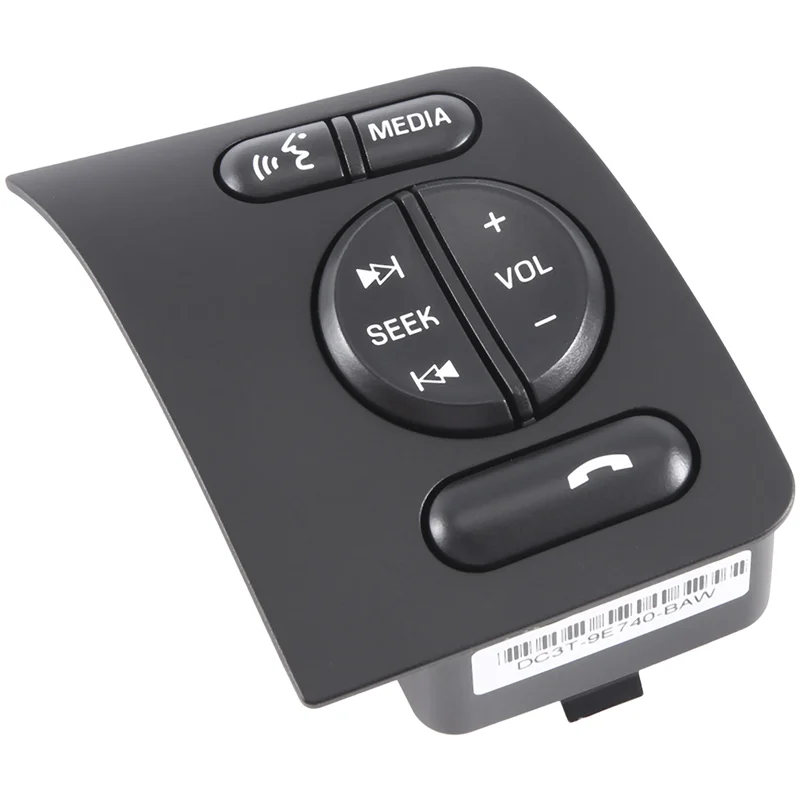 

ABXN-Automotive Cruise Control Switch Steering Wheel Audio Button For Ford F-250 2011-2016 Spare Parts DC3T-9E740-BAW