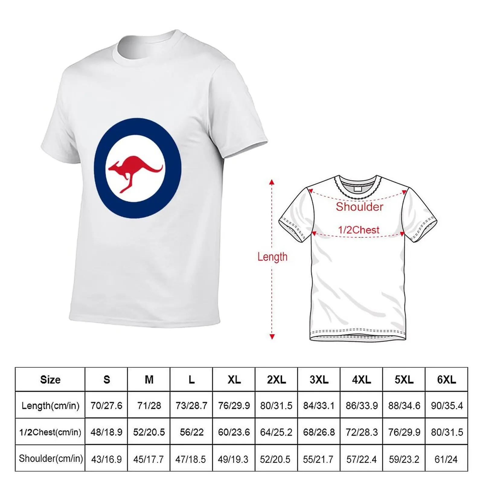 Royal Australian Air Force - Roundel T-Shirt anime shirt cheap stuff plain black t shirts men