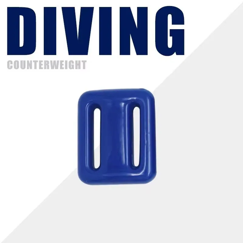 Freediving Scuba Conterweight Non-Slip Weight Lead Block Lead Weight Bag Deep Diving Lung Weight Block