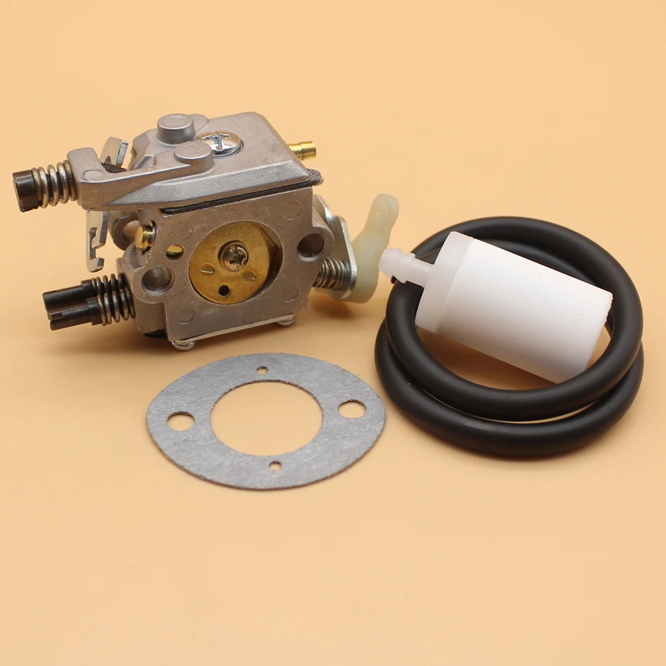 Carburetor & Fuel Line Filter For Husqvarna 50 51 55 Chainsaw Carburetor 503281504 # Walbro WT-170-1 Carby