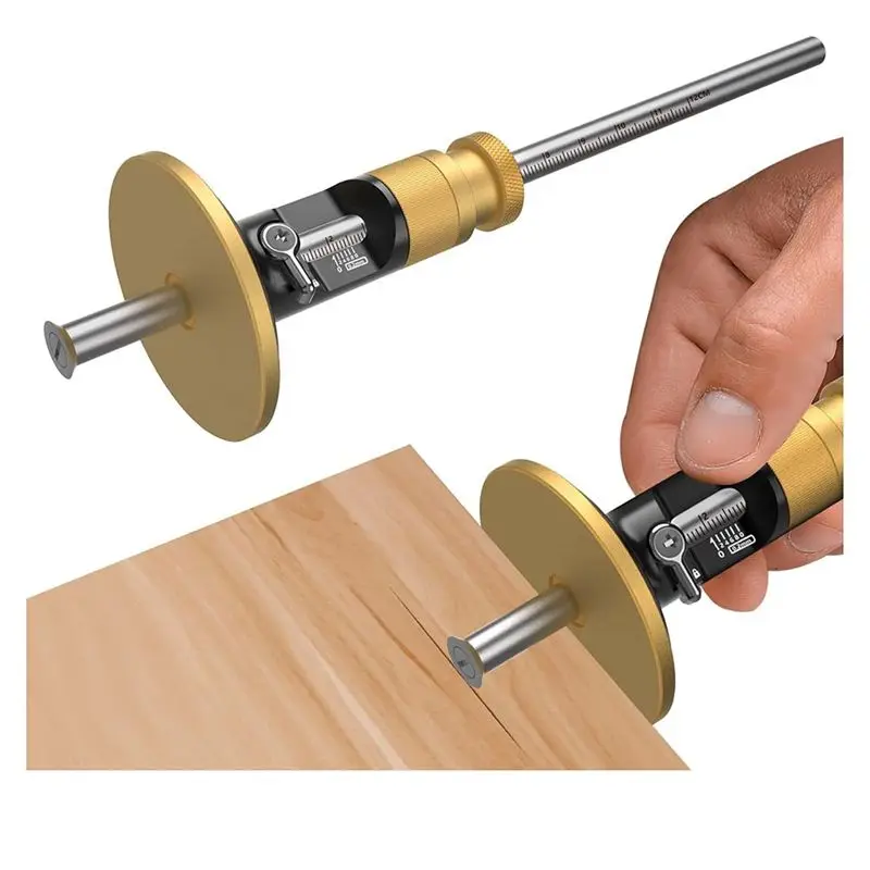 AA94-Wheel Marking Gauge,Woodworking Dovetail Scribing Gauge, Scriber Marking Tools, Essential Tools For Woodworking Projects