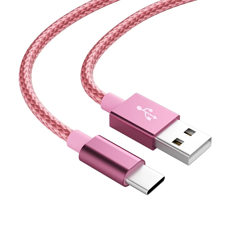 

2.4A Fast 1 USB Type C Cable M 2M 3M Charging Nylon USB Cable For Galaxy S10 S9 Note 9 Note 8 Plus,LG V30 G6 G5 V20