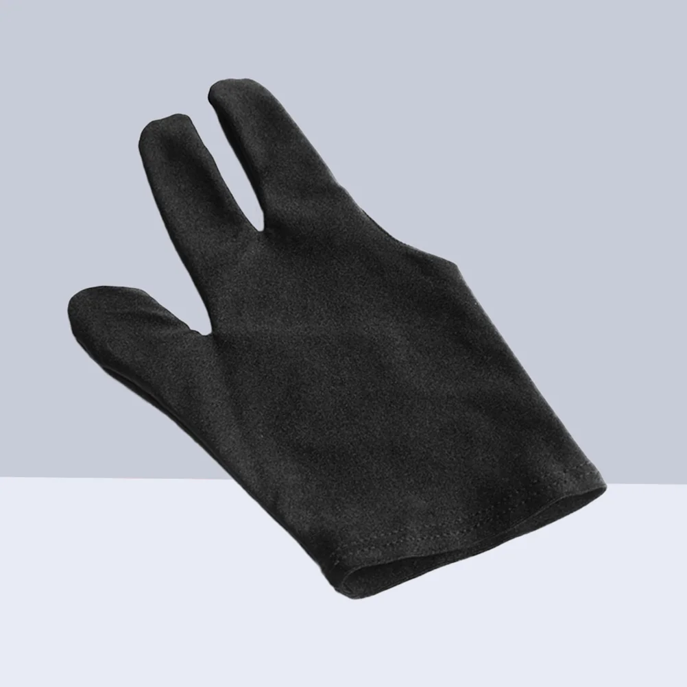 

12 Pcs Pool Table Accessories Billiard Cue Glove Gloves 3 Fingers Snooker Billiards Three Accessory Child