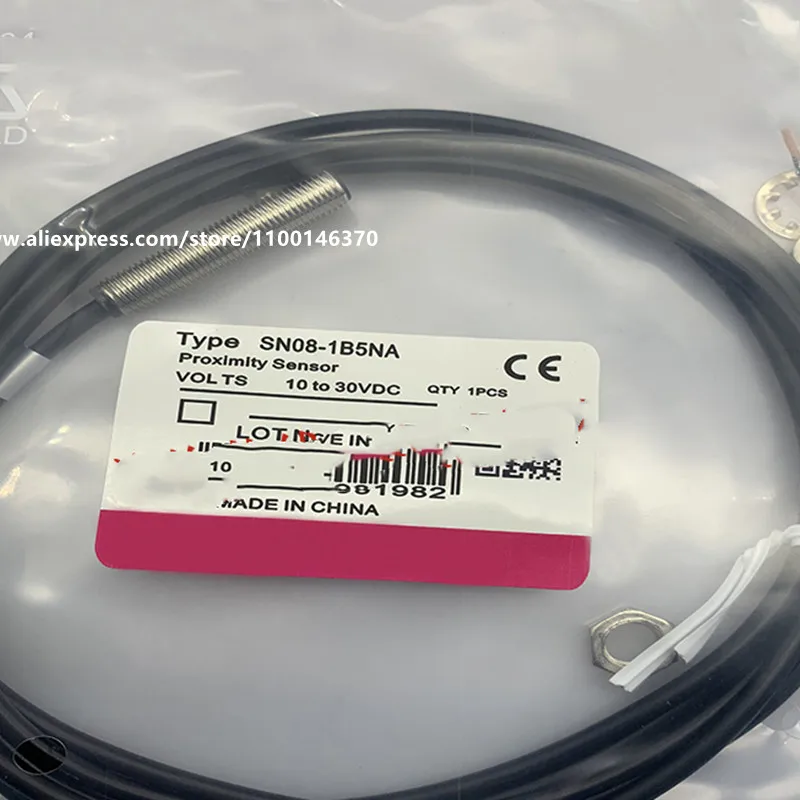 

3Pcs New High Quality proximity switch SN08-1B5NA/2M SN08-1B5PA/2M SN08-1B5NA SN08-1B5PA