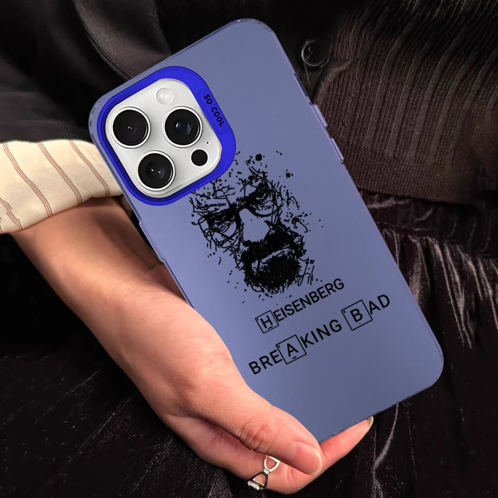 

Breaking Bad Phone Case For IPhone 16 15 14 13 12 11 Pro Max X XR XSMAX 8 7 Plus Matte Shockproof Back Cover