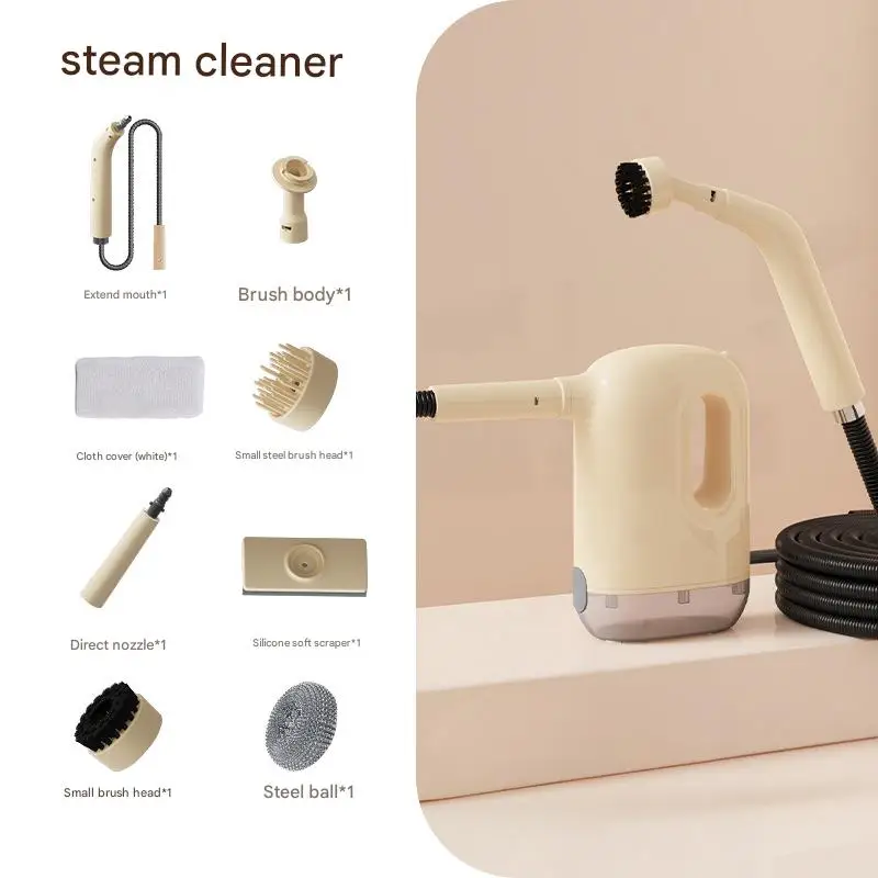 Portable High Pressure Kitchen Steam Cleaner Handheld Multifunctional Steam Cleaner for Home Steam Cleaner