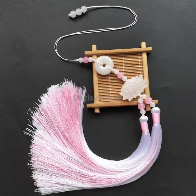 2026 ancient style hanfu waist pendant zen lotus design qipao pressed collar ornament chinese forbidden step hanfu accessory