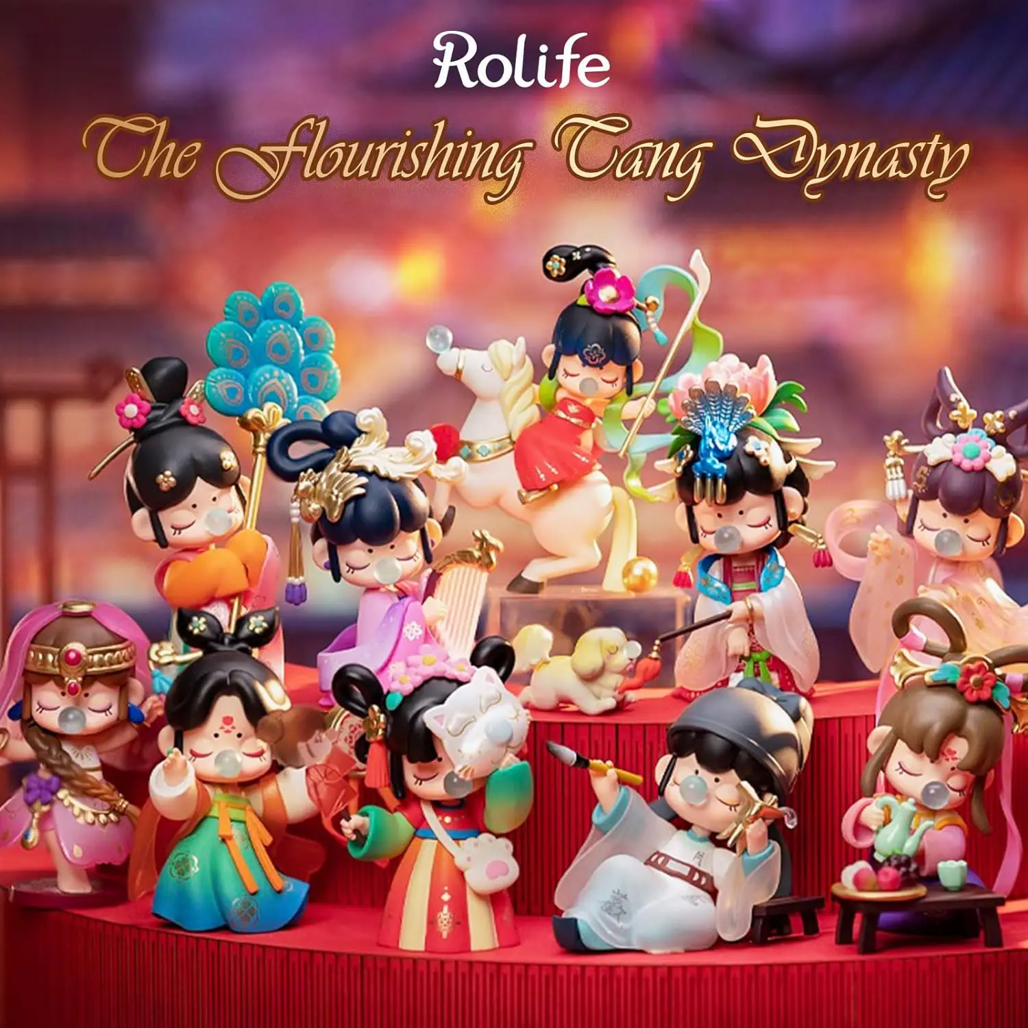 Robotime Rolife Nanci Tang Dynasty‘s Splener Blind Box Action Figures Doll Toys Surprise Box Lady Toys for Friends - ZMXX0