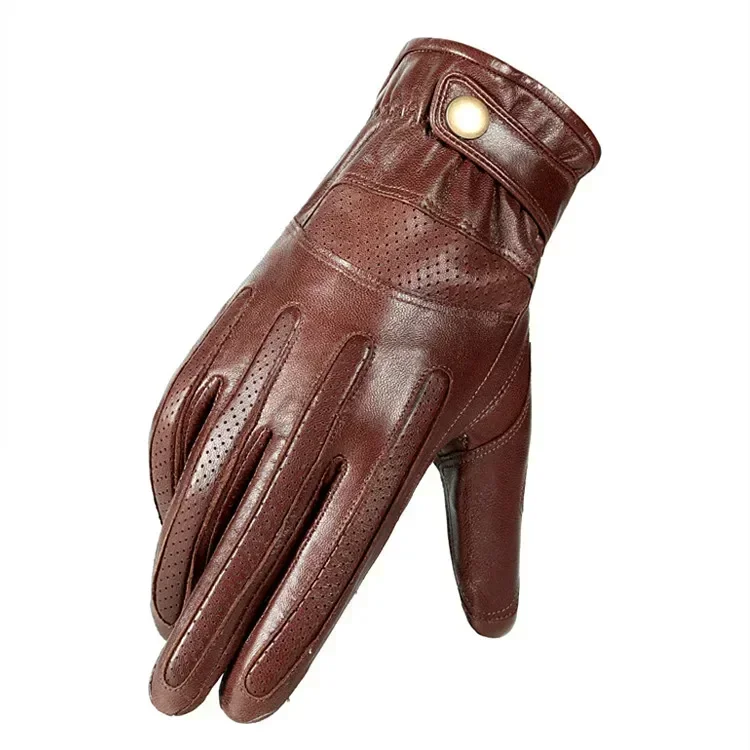 Leather Gloves for Equestrian & Driving, Fashion Riding Gloves for Men, New Arrive.