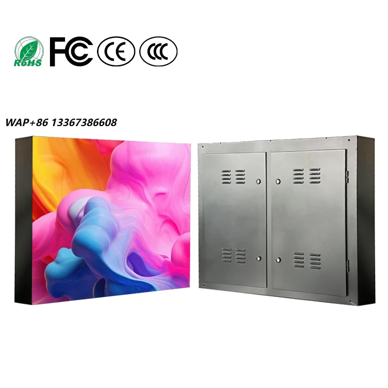 P3 P4 P5 P6 Outdoor Standing Led Display Waterproof High Brightness Led Screen